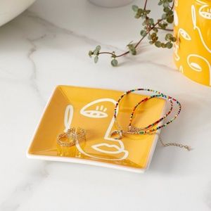 *ADD ON* NWT Simons Abstract Face Small Tray NWT